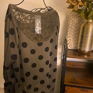 Lena’s 3/4 sleeve shirt.